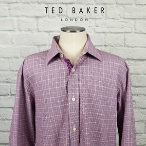 Ted Baker Flip Cuff Endurance Dress Shirt Sz 16.5